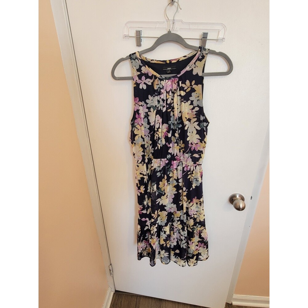 R & K Knee Length Dress Womens Size 6 Small Floral Church Baby Shower Wedding